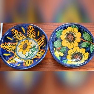 Original Mexican handmade pottery bowls